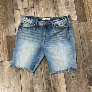 KanCan Light Wash Denim Shorts